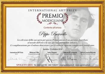 International Art Prize Premio Modigliani a Pippo Borrello